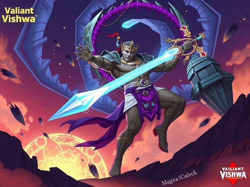 Celestial Combat in Valiant Vishwa Celestial Siege